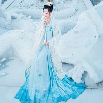 Classic Hanfu Chinese Traditional Dance Costume Women Tang Dynasty Cosplay Performance Clothes Oriental Festival Outfit DC1806
Classic Hanfu Chinese Traditional Dance Costume Women Tang Dynasty Cosplay Performance Clothes Oriental Festival Outfit DC1806