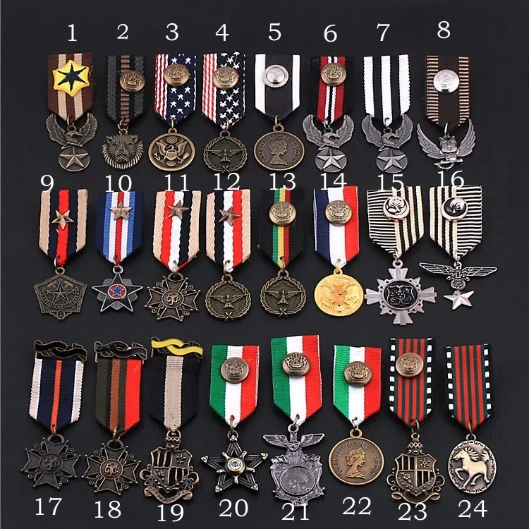 2pcs Vintage Army Badge Emblem Lapel Stick Collar Pin Accessories Suit Tuxedo Corsage Boutonniere Party Men Alloy Ribbon Brooch
2pcs Vintage Army Badge Emblem Lapel Stick Collar Pin Accessories Suit Tuxedo Corsage Boutonniere Party Men Alloy Ribbon Brooch