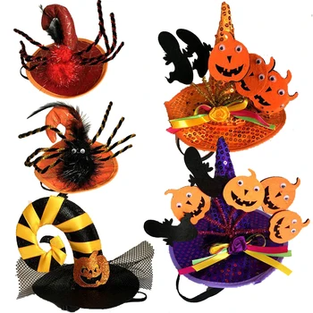 Cat Costumes Halloween Pet Supplies Pet Dog Ornaments Halloween Pet Spider Hat Pumpkin Wizard Turns Cap
Cat Costumes Halloween Pet Supplies Pet Dog Ornaments Halloween Pet Spider Hat Pumpkin Wizard Turns Cap