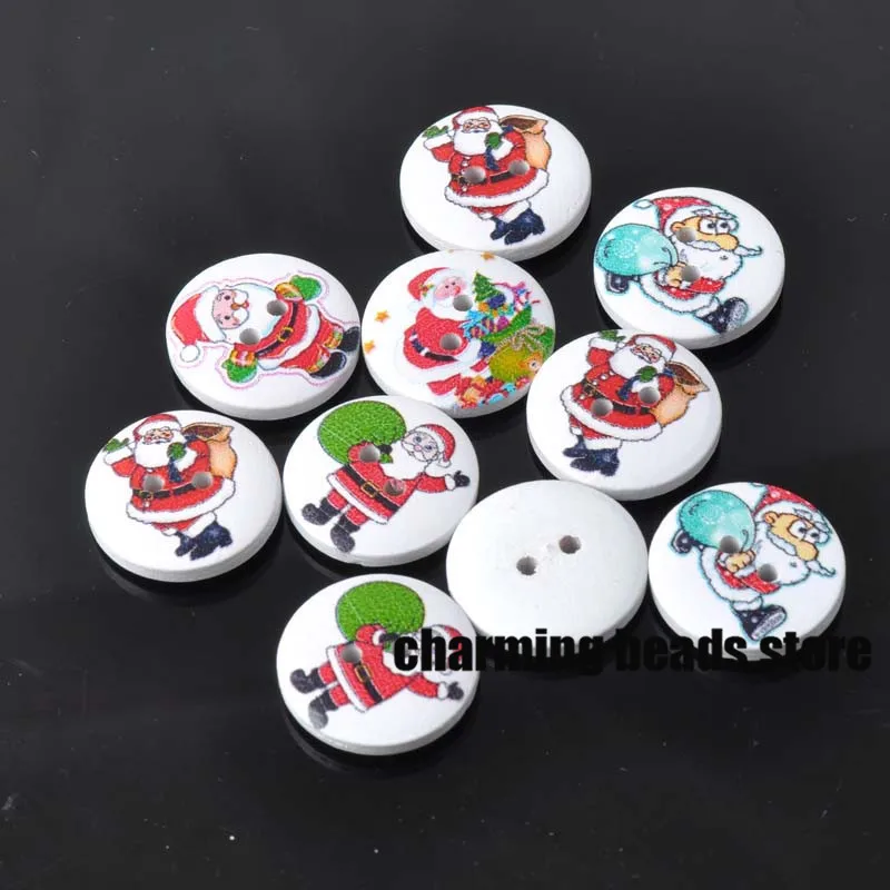 Mixed Round Christmas painted Wooden Sewing buttons for handmade Scrapbooking Craft 100pcs 20mm MT0167
Mixed Round Christmas painted Wooden Sewing buttons for handmade Scrapbooking Craft 100pcs 20mm MT0167