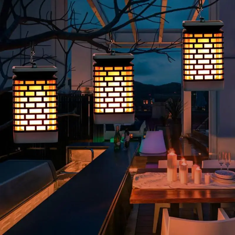 99LED Solar Outdoor Hanging Lantern Flicking Flame Light Garden Torch Lamp IP65 Waterproof Solar Light Street Lamps
99LED Solar Outdoor Hanging Lantern Flicking Flame Light Garden Torch Lamp IP65 Waterproof Solar Light Street Lamps