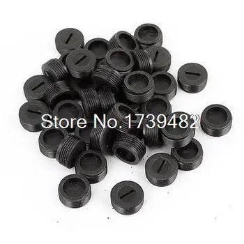 18 Pcs 10mm Dia Male Threaded Black Plastic Motor Carbon Brush Holder Cap Cover
18 Pcs 10mm Dia Male Threaded Black Plastic Motor Carbon Brush Holder Cap Cover