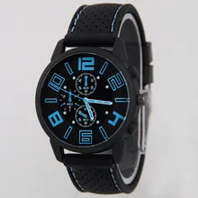 Sport Heren Horloges Top Luxe Merk Militaire Leger Leer Mannelijke Quartz Horloges Outdoor Man Klok Relogio Masculino 2018 Nieuwe(China)