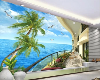 Beibehang Custom 3D wallpaper balcony outdoors boat seagull landscape home decoration wallpaper for walls photo wall wallpaper
Beibehang Custom 3D wallpaper balcony outdoors boat seagull landscape home decoration wallpaper for walls photo wall wallpaper