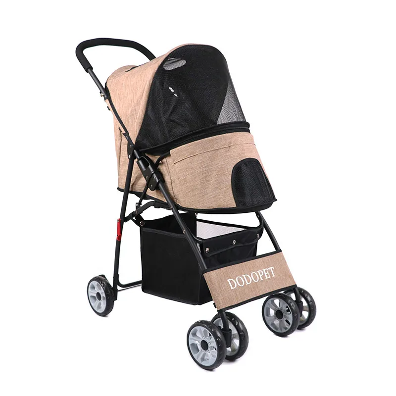 Pet stroller small Teddy stroller dog out portable stroller compact cat stroller light
Pet stroller small Teddy stroller dog out portable stroller compact cat stroller light