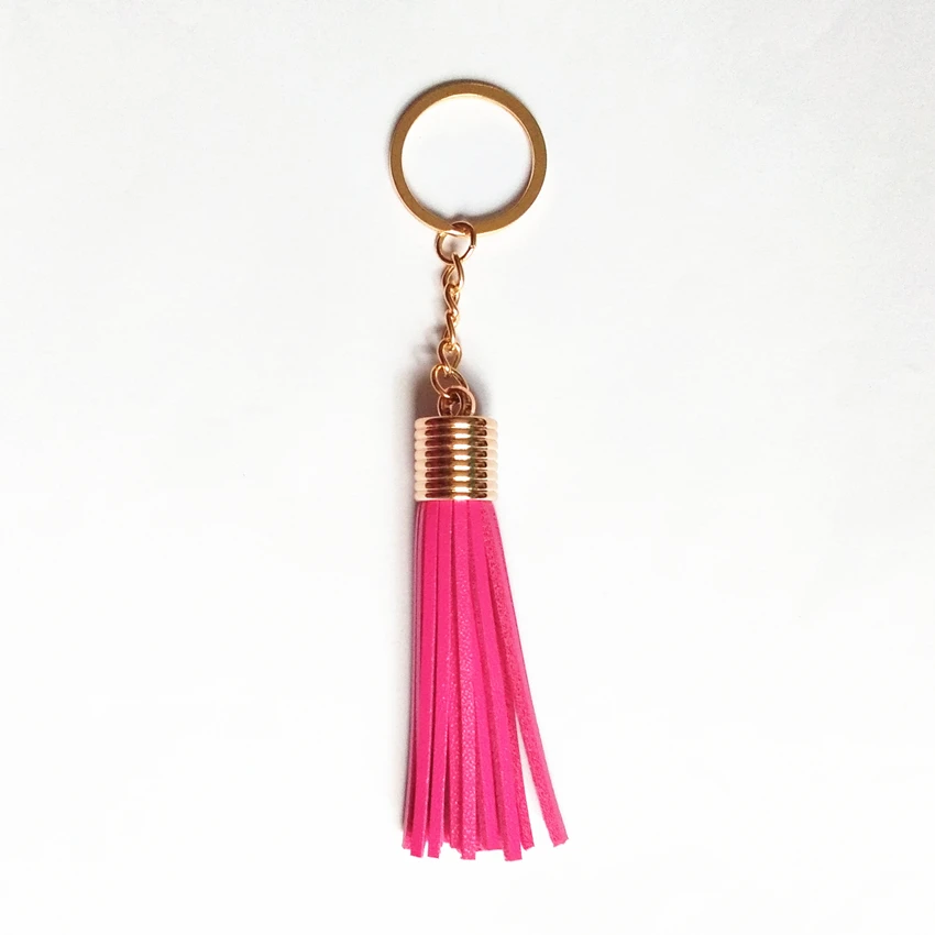 Mini Pu Leather Tassels Key Chain Women Simple Leather Tassel Keychain Bag Pendant Rose Gold Color Cap Car Holder Retro Jewelry
Mini Pu Leather Tassels Key Chain Women Simple Leather Tassel Keychain Bag Pendant Rose Gold Color Cap Car Holder Retro Jewelry