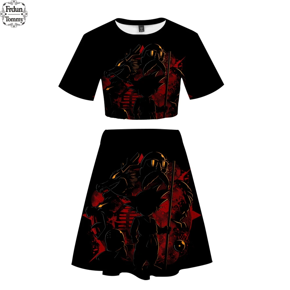 DRAGON BALL Dress 3D Popular Anime Two Piece Set Exclusive Dress Cartoon Short Sleeve Kawaii Women Crop Tops+dress Sexy XS-2XL
DRAGON BALL Dress 3D Popular Anime Two Piece Set Exclusive Dress Cartoon Short Sleeve Kawaii Women Crop Tops+dress Sexy XS-2XL