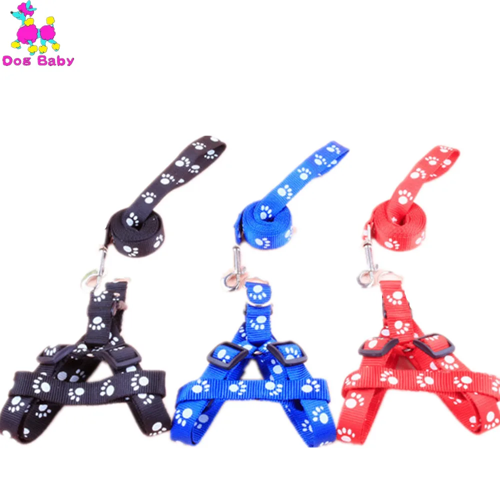 Footprints Pattern Nylon Pet Leashes Thoracodorsal Traction Rope Dog Harness Size Width 1.5cm Blue Black Red Color Free Shipping
Footprints Pattern Nylon Pet Leashes Thoracodorsal Traction Rope Dog Harness Size Width 1.5cm Blue Black Red Color Free Shipping