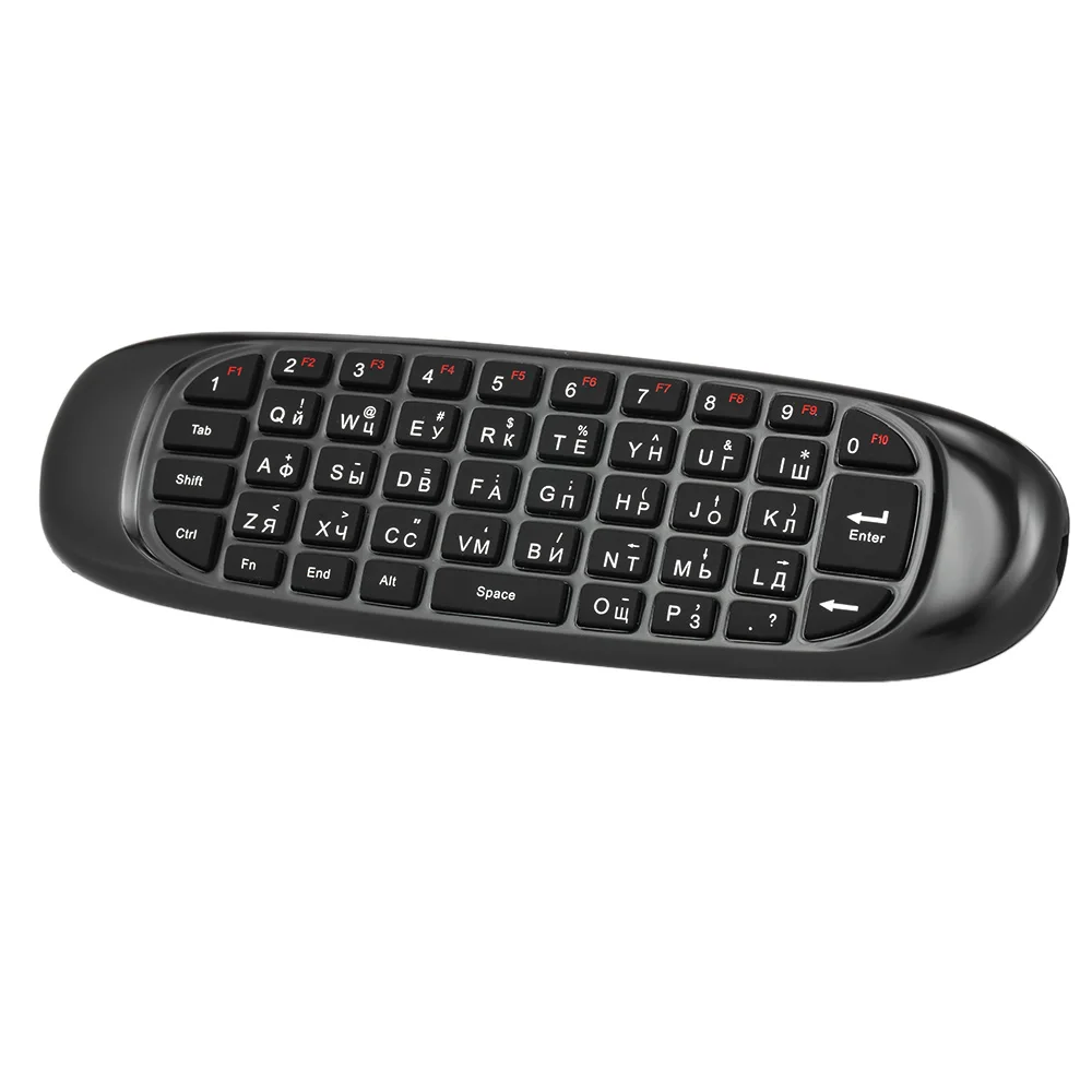 Russian English Version 2.4G Air Mouse Wireless Keyboard 6-Axis Motion Sensing Remote Control for Smart TV Box Android TV BOX PC
Russian English Version 2.4G Air Mouse Wireless Keyboard 6-Axis Motion Sensing Remote Control for Smart TV Box Android TV BOX PC