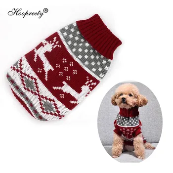 Pet Dog Sweater Elk Pattern Clothes Goods Winter Warm Puppy Cat Coat Jacket Soft Knitwear Clothing For Small Medium Dogs 10A
Pet Dog Sweater Elk Pattern Clothes Goods Winter Warm Puppy Cat Coat Jacket Soft Knitwear Clothing For Small Medium Dogs 10A