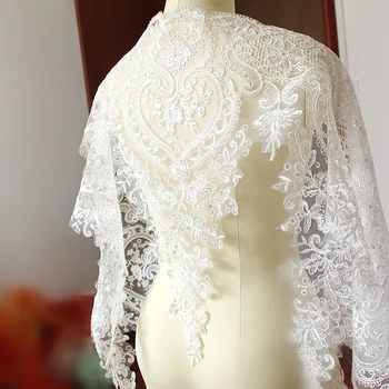 54CM Ultra wide scalloped tulle sequin wedding dress veil lace trim bling paillette lace trim wedding dresses bridal veils
54CM Ultra wide scalloped tulle sequin wedding dress veil lace trim bling paillette lace trim wedding dresses bridal veils