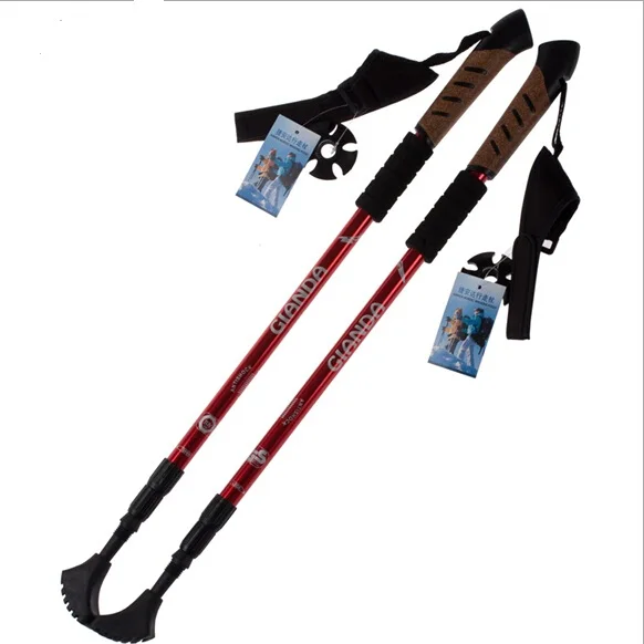 2pcs/set Adjustable Trekking Hiking Walking Stick Pole 61cm-135cm alu.alloy alpenstock metal crafts Hot selling A1962
2pcs/set Adjustable Trekking Hiking Walking Stick Pole 61cm-135cm alu.alloy alpenstock metal crafts Hot selling A1962