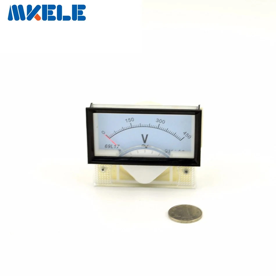 New Arrivals AC 69L17(450V)Analog Voltmeter Analog Panel volt Meter voltage Tester charger doctor Voltimetro Diagnostic-tool
New Arrivals AC 69L17(450V)Analog Voltmeter Analog Panel volt Meter voltage Tester charger doctor Voltimetro Diagnostic-tool