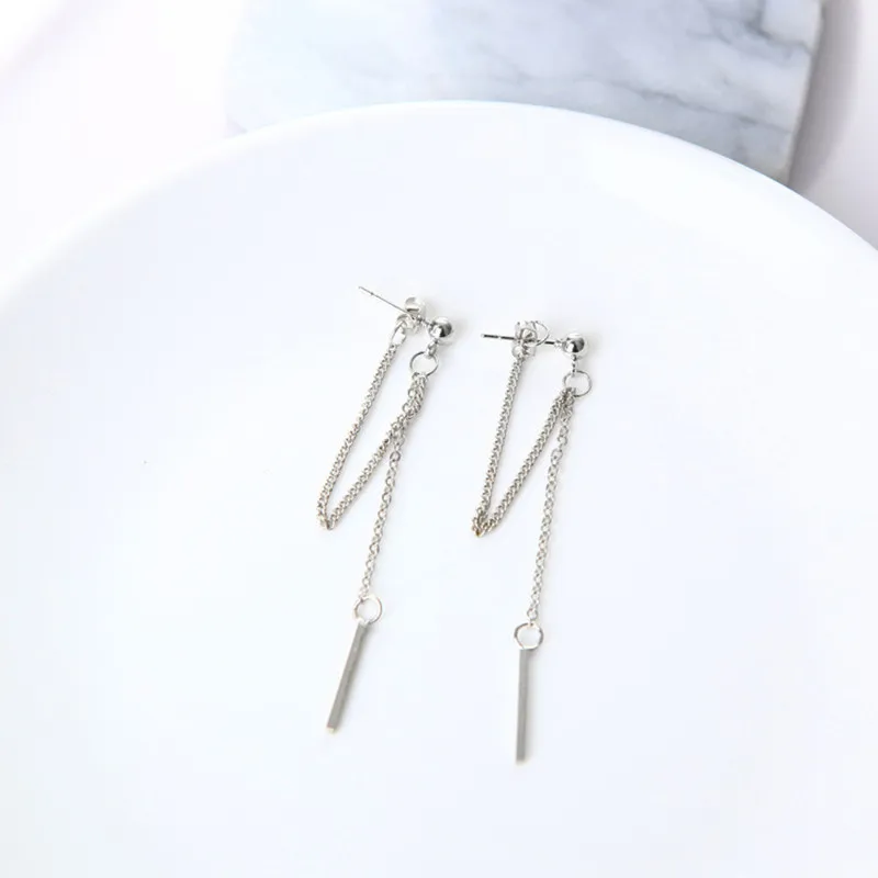 Versión coreana de joyería pendientes borla moda Retro largos pendientes cadena Metal textura pendientes al por mayor colgantes
Versión coreana de joyería pendientes borla moda Retro largos pendientes cadena Metal textura pendientes al por mayor colgantes
