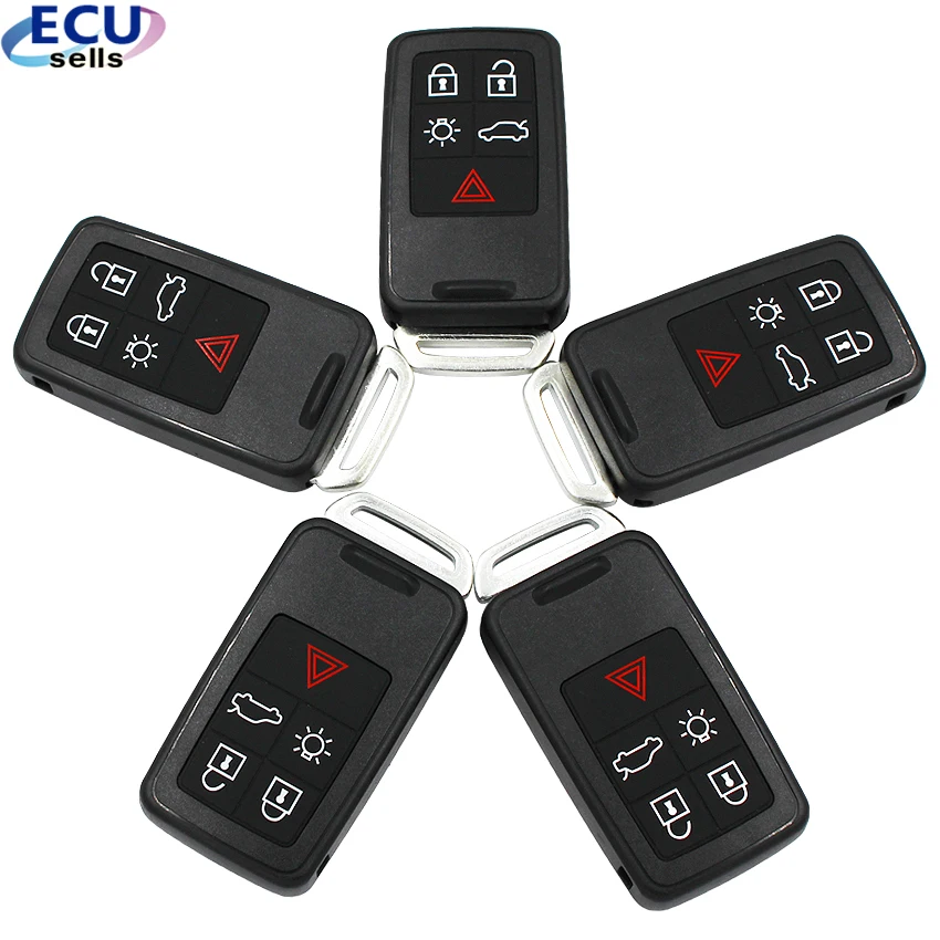 5PCS X 5 buttons Smart Remote Key for Volvo XC60 S60 S60L V40 V60 434mhz id46 Chip, KYDZ BEST QUALITY
5PCS X 5 buttons Smart Remote Key for Volvo XC60 S60 S60L V40 V60 434mhz id46 Chip, KYDZ BEST QUALITY