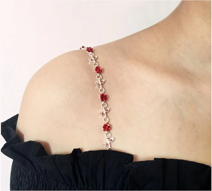 Wedding Party Rose Bra Straps Women Intimate Shoulder Straps for Bra Accessories Decorative Underwear Belt
Wedding Party Rose Bra Straps Women Intimate Shoulder Straps for Bra Accessories Decorative Underwear Belt