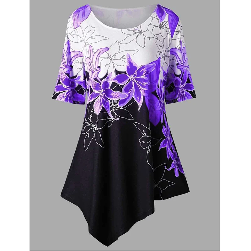 Printed tops shirts for women 2018 New large size Summer casual loose work T Shirts femme streetwear Tunic top WS8099y
Printed tops shirts for women 2018 New large size Summer casual loose work T Shirts femme streetwear Tunic top WS8099y