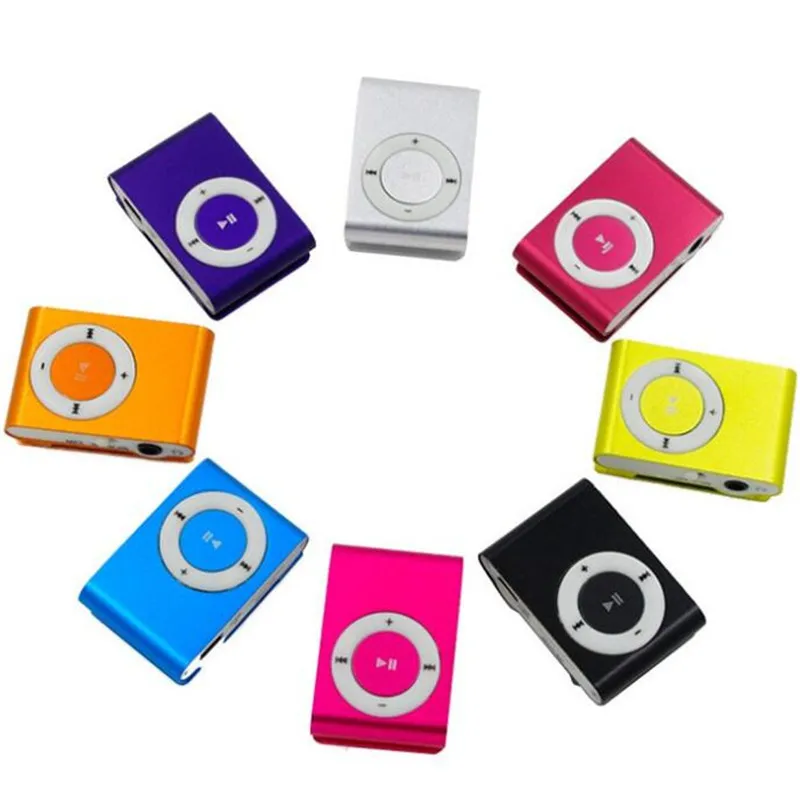 Портативный mp3 плеер мини с клипсой Водонепроницаемый Спортивный MP3 музыкальный