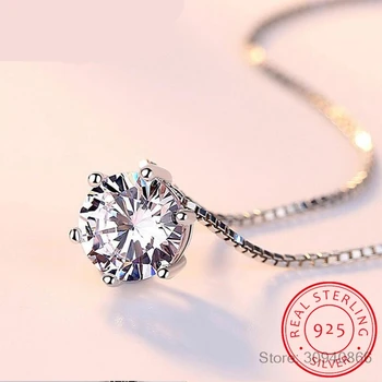 925 sterling silver Necklace Six Claw AAA CZ Mosaic Zirconia Choker Necklace For Women Valentine's Day Gift S-N46
925 sterling silver Necklace Six Claw AAA CZ Mosaic Zirconia Choker Necklace For Women Valentine's Day Gift S-N46