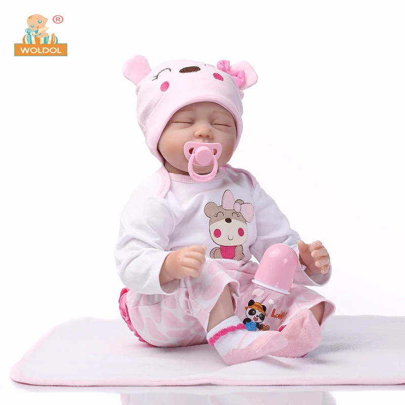 New Arrival 22inch Reborn Baby Doll Real Life Like Reborn Doll Baby girl Realistic Handmade Baby Doll Toddler Xmas Toy Gift
New Arrival 22inch Reborn Baby Doll Real Life Like Reborn Doll Baby girl Realistic Handmade Baby Doll Toddler Xmas Toy Gift