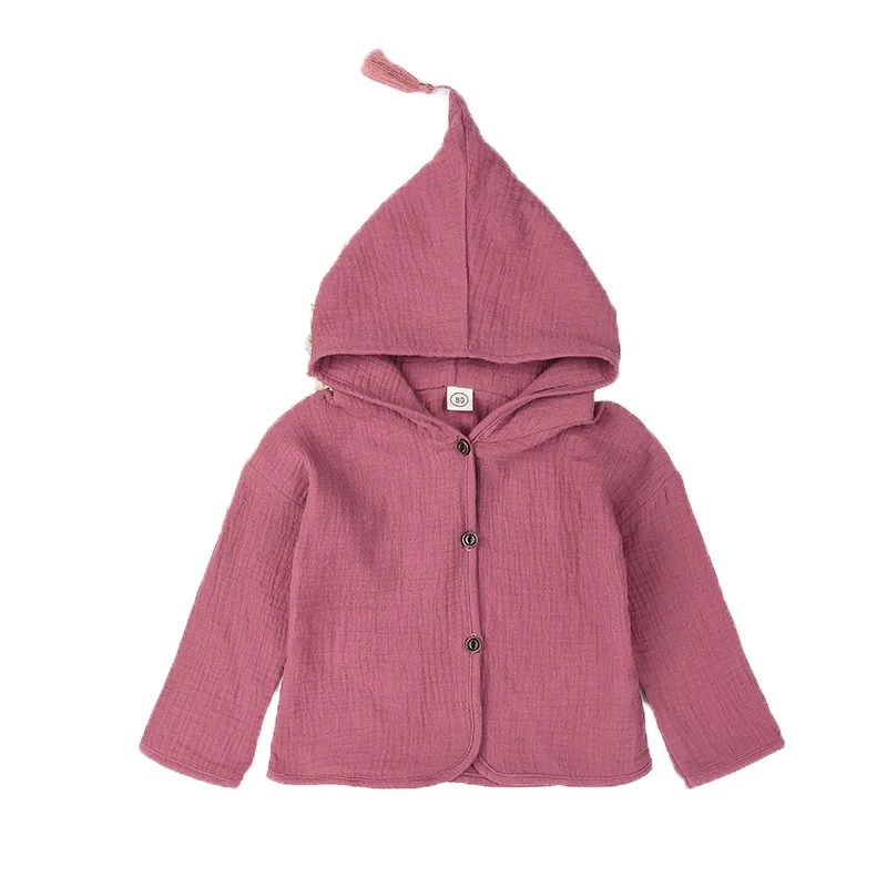 Thin Hooded Girls Cardigan For Summer Short Kids Coat Solid Kids Clothes For Girls Spring Autumn Cotton Outer Wear Girls Jacket
Thin Hooded Girls Cardigan For Summer Short Kids Coat Solid Kids Clothes For Girls Spring Autumn Cotton Outer Wear Girls Jacket