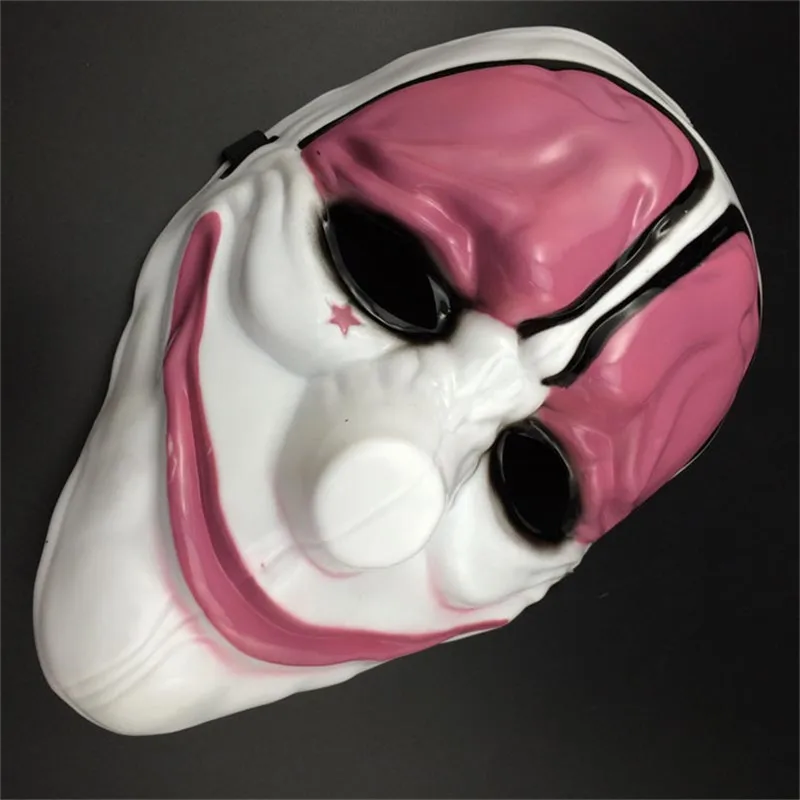 2016 Payday 2 Mask Dallas mask Wolf Chains Hoxton cosplay halloween horror clown mask pay day 2 Halloween party mask FA50 (6)