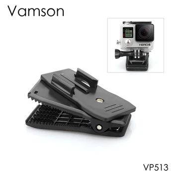 Vamson for GoPro 360-Degree Rotation Backpack Clip Fast Clamp Mount for Hero 8 7 6 5 4 3+ for yi 4K for SJCAM for SJ4000 VP513
Vamson for GoPro 360-Degree Rotation Backpack Clip Fast Clamp Mount for Hero 8 7 6 5 4 3+ for yi 4K for SJCAM for SJ4000 VP513