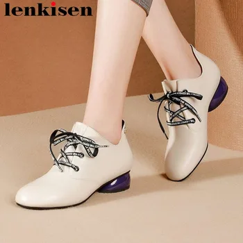 2019 preppy style natural leather low heels round toe lace up high quality British school round toe campus vocation pumps L17
2019 preppy style natural leather low heels round toe lace up high quality British school round toe campus vocation pumps L17