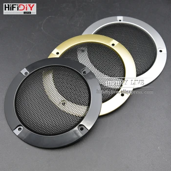 HIFIDIY LIVE 4.5'' 4 inch speakers Plastic Frame Metal iron wire grilles Speaker Net Cover High-grade Car home mesh enclosure
HIFIDIY LIVE 4.5'' 4 inch speakers Plastic Frame Metal iron wire grilles Speaker Net Cover High-grade Car home mesh enclosure