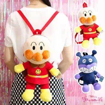 Hot Japan Cartoon bread superman plush toys Backpack Soft Stuffed doll Bagpack Bags anpanman bacteria doll ragdoll birthday gift
Hot Japan Cartoon bread superman plush toys Backpack Soft Stuffed doll Bagpack Bags anpanman bacteria doll ragdoll birthday gift