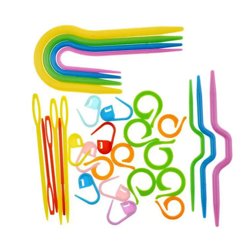 53Pcs/Lot Plastic DIY Hand Sewing Stitch Knitting & Crochet Tools Accessories Kit
53Pcs/Lot Plastic DIY Hand Sewing Stitch Knitting & Crochet Tools Accessories Kit