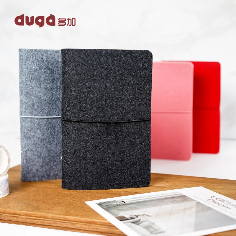 Hot Sale A5 Business Handmade Felt Planner Loose-Leaf Travelers Notebook Cover Diary Journals Snap Button Bandage
Hot Sale A5 Business Handmade Felt Planner Loose-Leaf Travelers Notebook Cover Diary Journals Snap Button Bandage