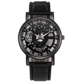 Simulation Mechanical Watches Hollow Men Watch Skeleton Dial Male Leather WristWatch Fashion Man Quartz Clock Relogio Mens WATCH
Simulation Mechanical Watches Hollow Men Watch Skeleton Dial Male Leather WristWatch Fashion Man Quartz Clock Relogio Mens WATCH