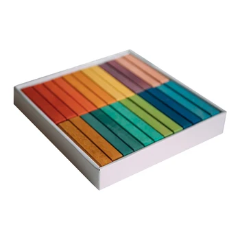 BBK Small Architect Series 24 kids Wooden Handmade Environmental Protection Paint Children's Intellectual Building Block Toys
BBK Small Architect Series 24 kids Wooden Handmade Environmental Protection Paint Children's Intellectual Building Block Toys