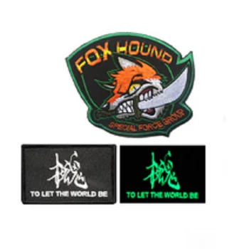 10pcs/lot 3D Embroidery armband Loop And Hook Huai armband Fox hound patch armband tactical team Chest special force group patch
10pcs/lot 3D Embroidery armband Loop And Hook Huai armband Fox hound patch armband tactical team Chest special force group patch