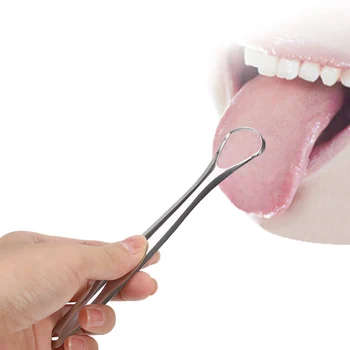 Stainless Steel Tongue Scraper Fresh Breath Metal Tongue Cleaner Tongue Brush Scraper Cleaning for Oral Care Oral Hygiene
Stainless Steel Tongue Scraper Fresh Breath Metal Tongue Cleaner Tongue Brush Scraper Cleaning for Oral Care Oral Hygiene