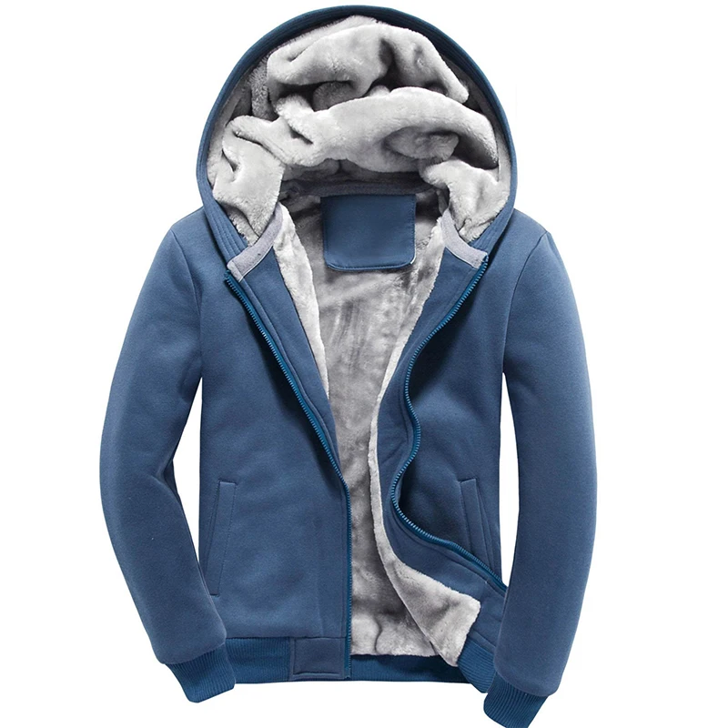 Men Fashion Hoodies Thicken Warm Velvet Fur Hooded Sweatshirts Casual Males Zipper Jackets Coats Outerwear Plus Size 3XL
Men Fashion Hoodies Thicken Warm Velvet Fur Hooded Sweatshirts Casual Males Zipper Jackets Coats Outerwear Plus Size 3XL