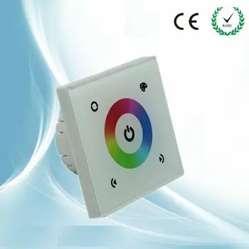 TM08E;Europe Standard LED touch RGB controller;DC12-24V input;4A*3channel output
TM08E;Europe Standard LED touch RGB controller;DC12-24V input;4A*3channel output