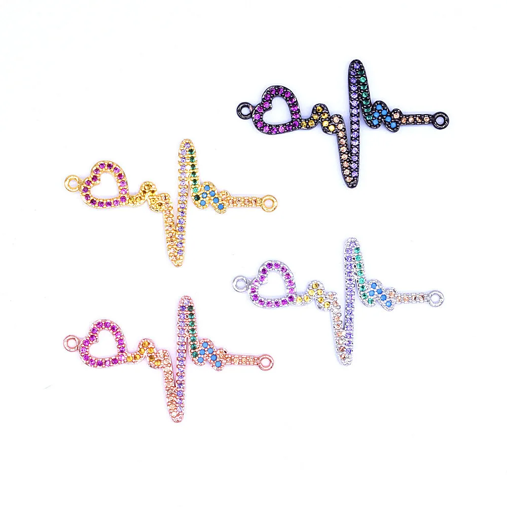 Gold, silver, rose gold, gun black ECG accessories with colored zircon for ladies bracelet necklace diy jewelry findings making
Gold, silver, rose gold, gun black ECG accessories with colored zircon for ladies bracelet necklace diy jewelry findings making