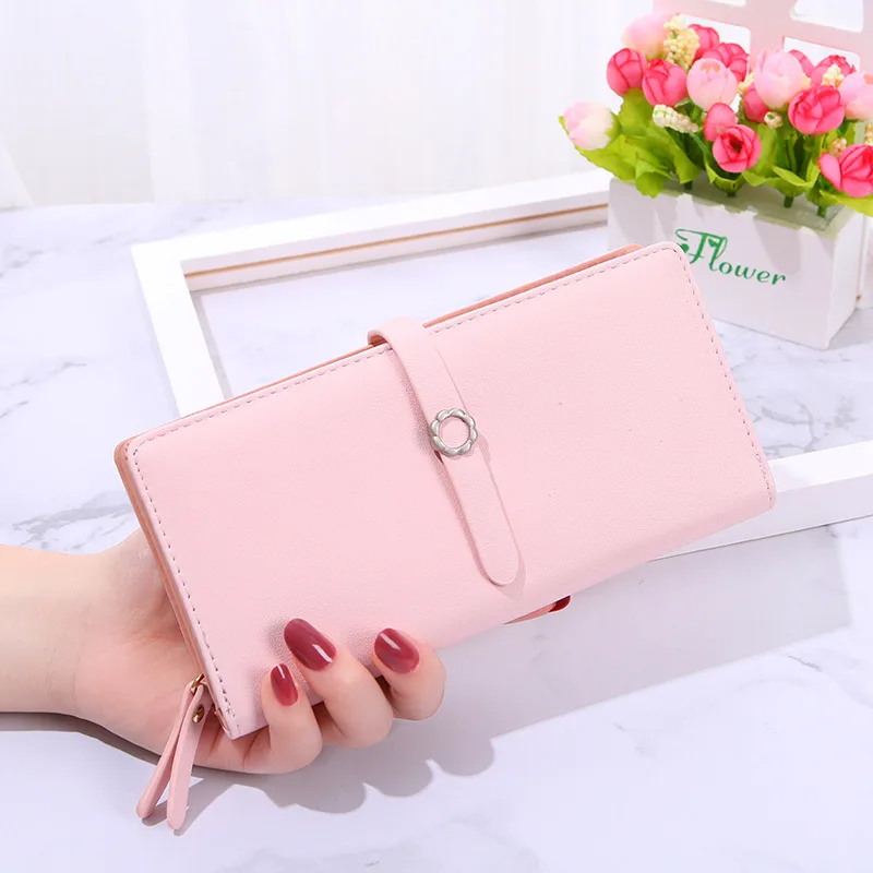 MONNET CAUTHY Newest Wallets Women Concise Sweet Fashion Multi Card Slot High Capacity Solid Color Pink Khaki Black Long Wallet
MONNET CAUTHY Newest Wallets Women Concise Sweet Fashion Multi Card Slot High Capacity Solid Color Pink Khaki Black Long Wallet