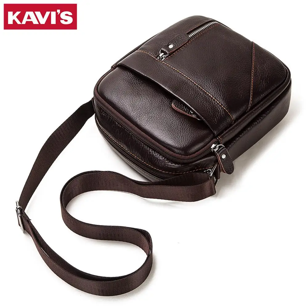 KAVIS 100% Genuine Leather Men Messenger Bags Male High Quality Handbag Travel Brand Design Crossbody Shoulder Bag For Clutch
KAVIS 100% Genuine Leather Men Messenger Bags Male High Quality Handbag Travel Brand Design Crossbody Shoulder Bag For Clutch