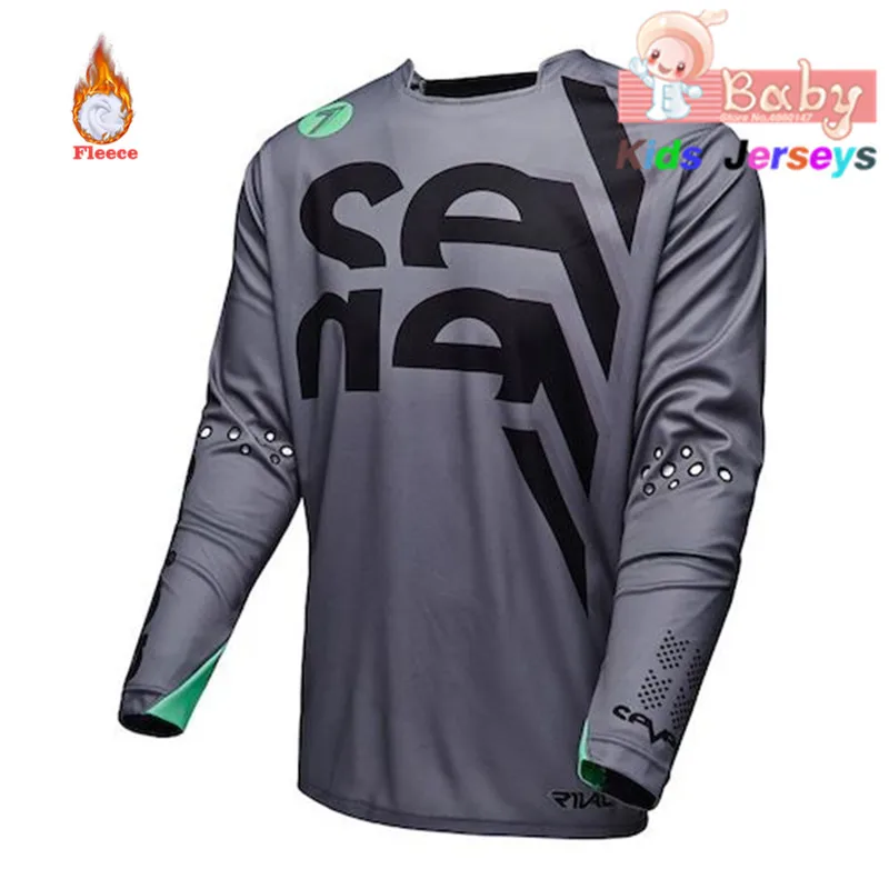 Winter Fleece Kids Downhill Jersey Bike DH RBX Cycling Racing Clothes Off-Road Motocross Jersey for Long Sleeve Cycling Jersey
Winter Fleece Kids Downhill Jersey Bike DH RBX Cycling Racing Clothes Off-Road Motocross Jersey for Long Sleeve Cycling Jersey