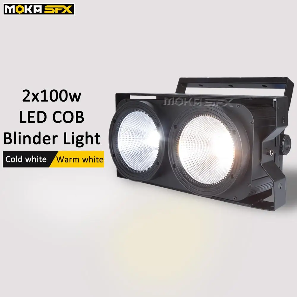 2*100W White COB LED Blinder Light 2 in 1 Blinder Stage Lights Cool White Warm White Cob Led Par Light Stage Decoration
2*100W White COB LED Blinder Light 2 in 1 Blinder Stage Lights Cool White Warm White Cob Led Par Light Stage Decoration