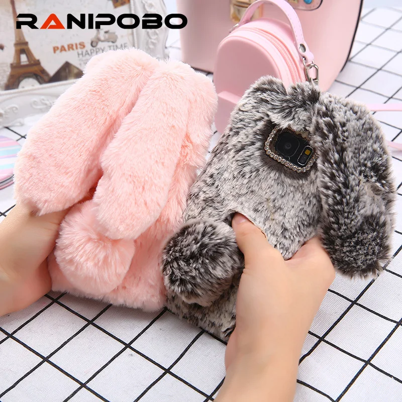 Lovely Rabbit Warm fur hair Phone Case For Samsung Galaxy J3 J5 J7 2016 J320 Diamond Plush Bunny Soft TPU Back Cover
Lovely Rabbit Warm fur hair Phone Case For Samsung Galaxy J3 J5 J7 2016 J320 Diamond Plush Bunny Soft TPU Back Cover