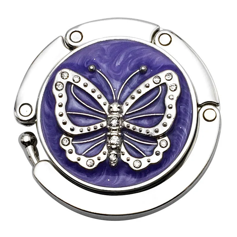Handbag Hook Butterfly Womens Purse Holder Desk Tote Bag Hanger Non-Slip Hanger Portable Handbag Hook Purple Black
Handbag Hook Butterfly Womens Purse Holder Desk Tote Bag Hanger Non-Slip Hanger Portable Handbag Hook Purple Black