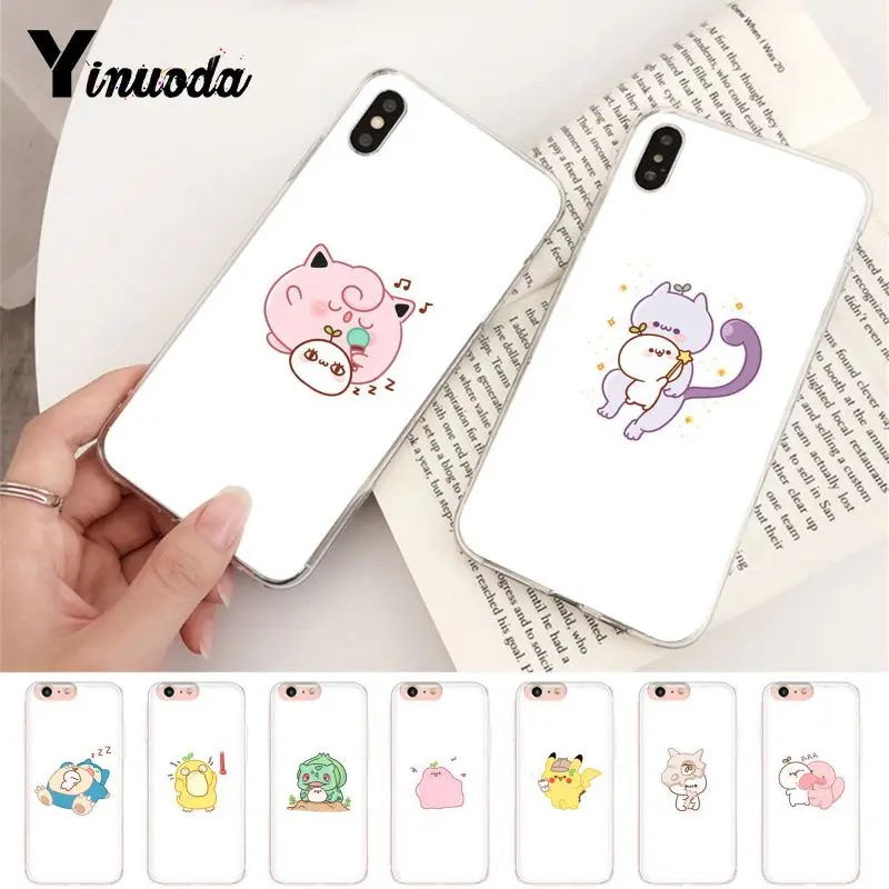Yinuoda Pokemon DIY Colorful Printing Drawing TPU Phone Case for iPhone 8 7 6 6S Plus X 10 5 5S SE XR XS XSMAX
Yinuoda Pokemon DIY Colorful Printing Drawing TPU Phone Case for iPhone 8 7 6 6S Plus X 10 5 5S SE XR XS XSMAX