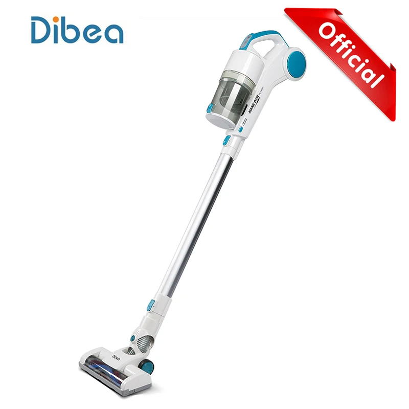 

Dibea ST1601 New Handy Cordless Cyclonic Technology Low Noise Vacuum Cleaner Light Weight 2-In-1 Stick And Handhold 7Kpa Suction