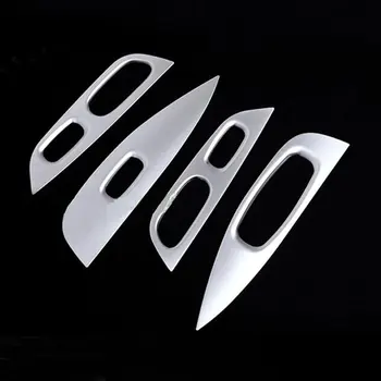 4Pcs ABS Chrome Interior Door Window Lift Switch Panel Cover Trim Frame Decoration For Rogue X-Trail 2014 2015 car styling
4Pcs ABS Chrome Interior Door Window Lift Switch Panel Cover Trim Frame Decoration For Rogue X-Trail 2014 2015 car styling