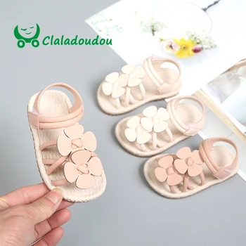Claladoudou 12-16cm pink beige infant soft sandals US size 3 4 double flowers princess dress shoes for summer party wedding
Claladoudou 12-16cm pink beige infant soft sandals US size 3 4 double flowers princess dress shoes for summer party wedding