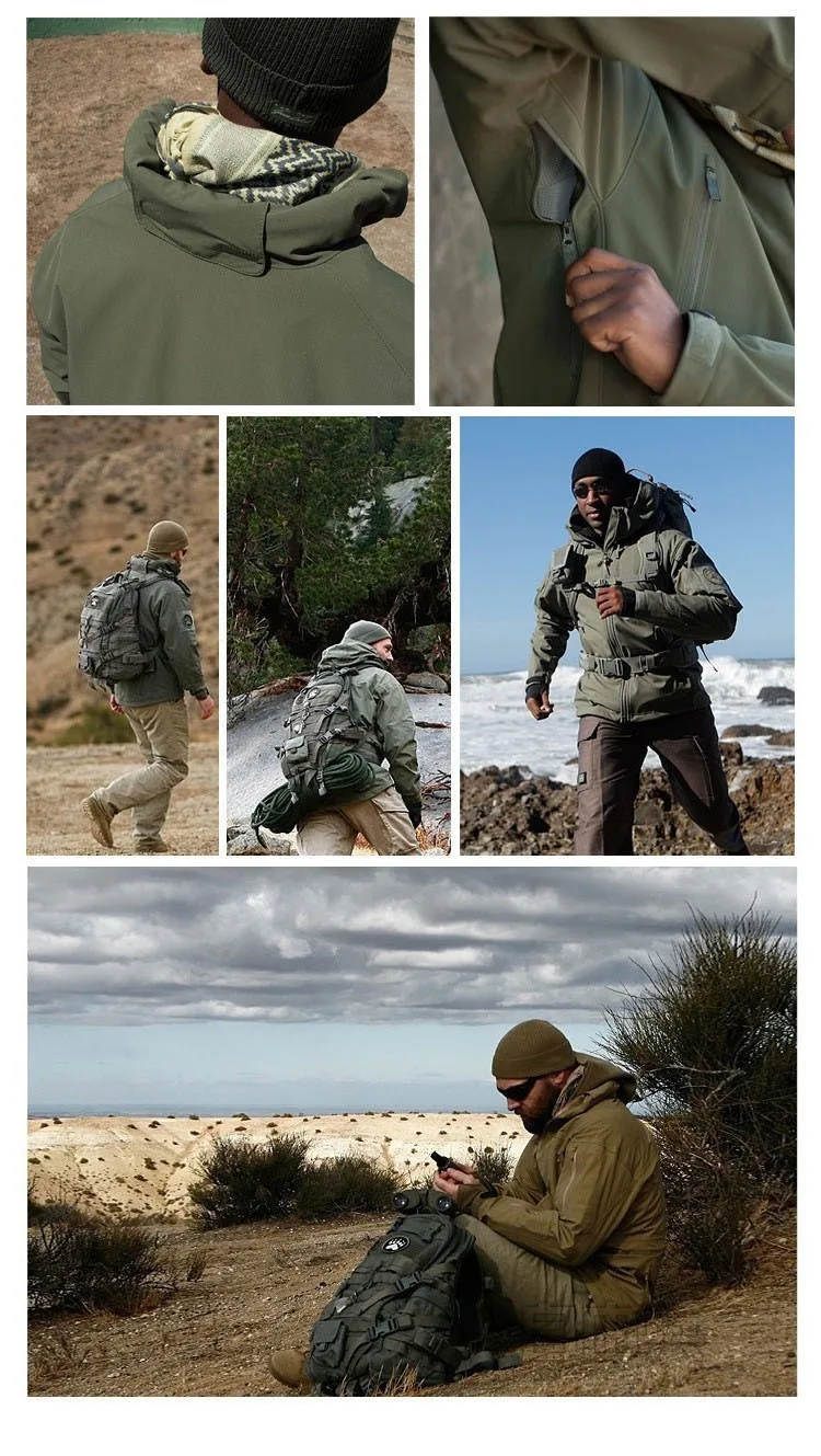 Outdoor Soft Shell Tactical Jacket Outdoor Soft Shell Tactical Jacket